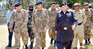 COAS visits Daggar to review situation